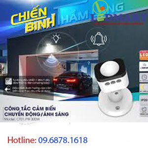 Công tắc cảm biến rạng đông CT01.PIR 300W