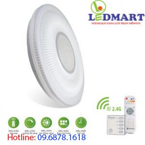 Đèn led ốp trần Smart Bluetooth 40W rạng đông LN21.BLE 50040W