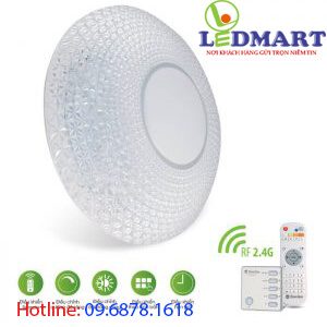 Đèn led ốp trần Smart Bluetooth 40W rạng đông LN22.BLE 50040W